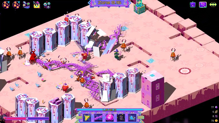 Neon Spellstorm screenshot