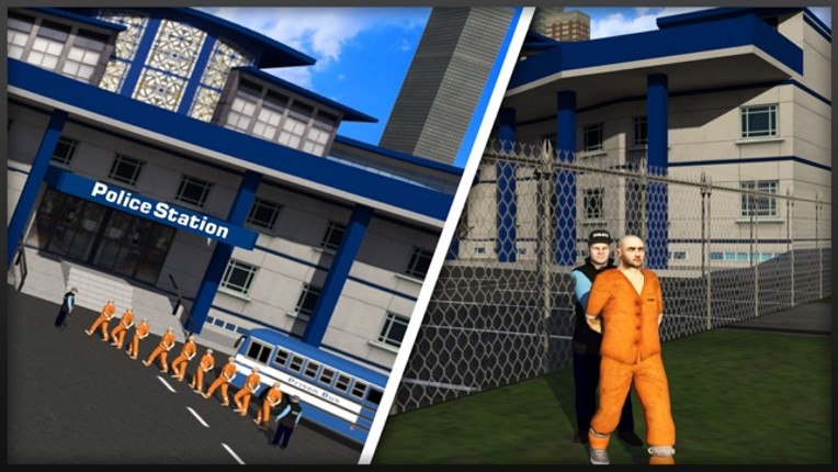 Police Prison Bus Driver Job 3D: Drive Coach &amp; Transport Criminals to City Jail screenshot