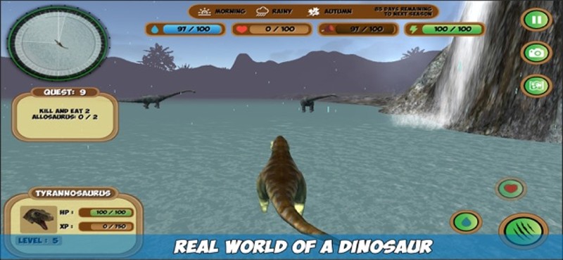 T-Rex Simulator screenshot