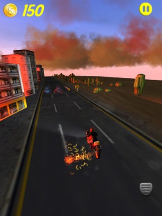 Action Motorcycle 3D Race: Motor-Bike Fury Simulator Racing Game Free screenshot