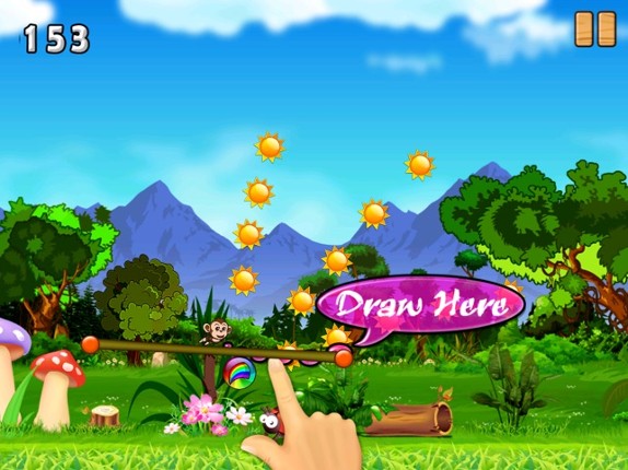 Baby Monkey Bounce : Banana Temple Forest Edition 2 screenshot