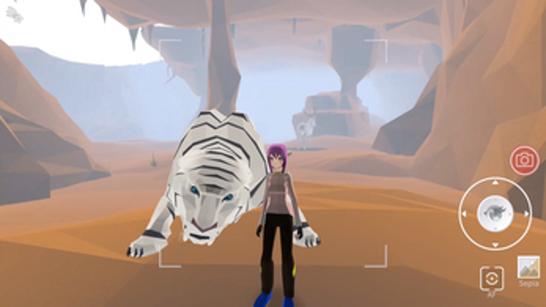 Cavern Canyon Pegasus Unicorn screenshot
