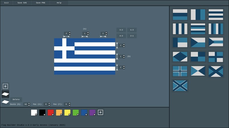 Flag Builder Studio screenshot