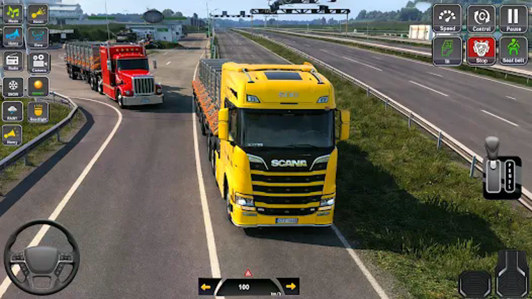 City Truck Game Euro Truck 3d screenshot