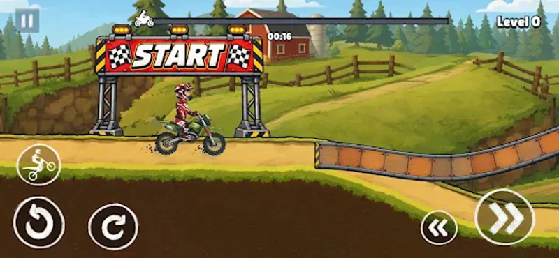 Hill Climb Bike Stunts screenshot