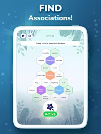 Hexa Words: Sort Associations Image