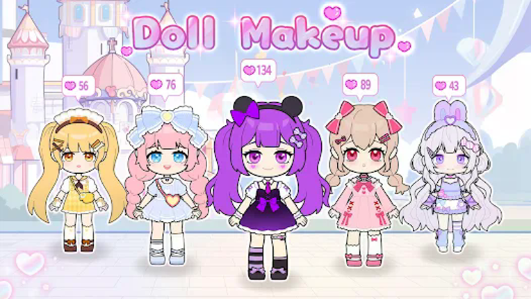 Doll Makeup: Dress up for kids Image