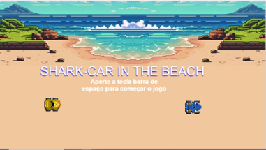 Shark-Car In The Beach Image