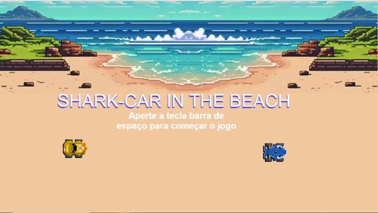 Shark-Car In The Beach Game Cover