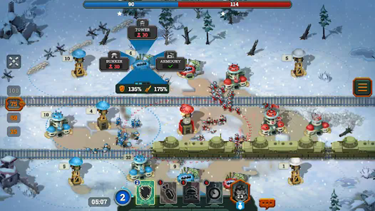 Bunker Wars: WW1 RTS Game screenshot