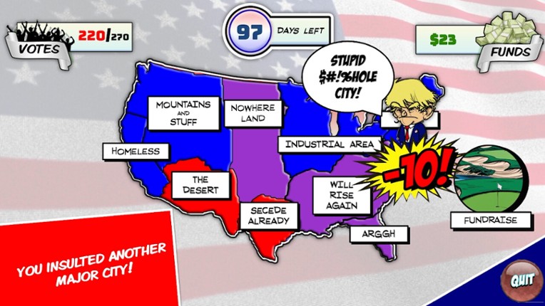 Game the Vote 2024 Red Edition screenshot