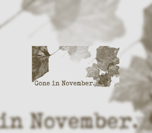 Gone In November Image