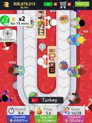 Idle Food Tycoon Game screenshot