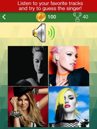 Musical hits quiz. Guess songs Image