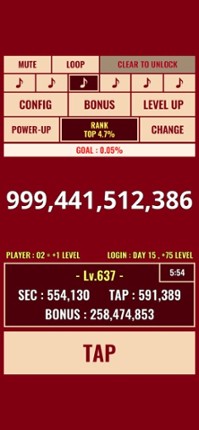 No one can tap 1 trillion time screenshot