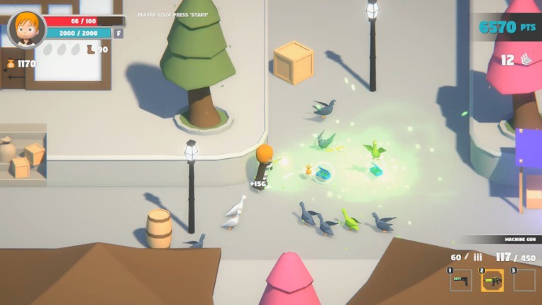 Pigeons Attack screenshot