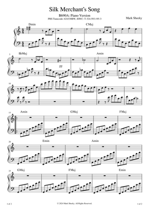 Sheet Music & Lyrics: Letters From A Square Spoon Image