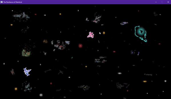 Games like The Resilience of Humanity (C++)