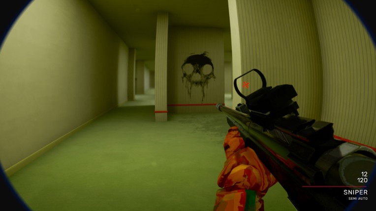 Backrooms Bodycam screenshot