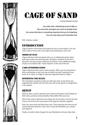 Cage of Sand screenshot