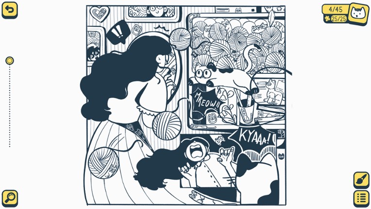 Cats Around Us: Yarn Ball Image