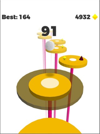 Dancing Ball On Magic Tiles 3D screenshot