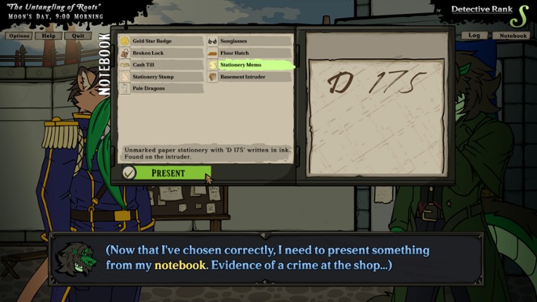 Dragon Detective: A Friend from the Shadows screenshot