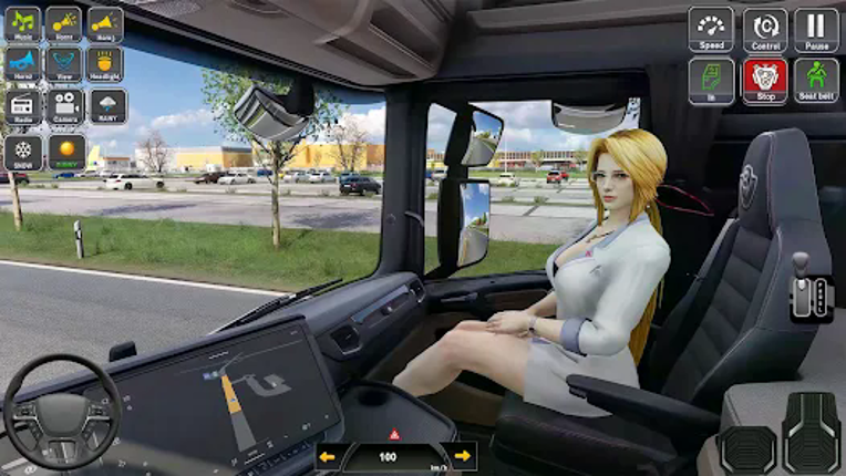 City Truck Game Euro Truck 3d screenshot