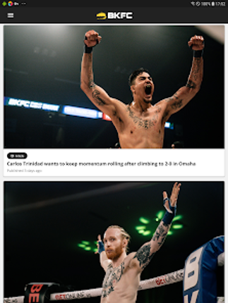 Bare Knuckle BKFC screenshot