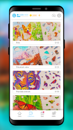 Jigsaw Puzzle by Number: April screenshot