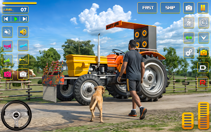 Farming Tractor Game Simulator screenshot