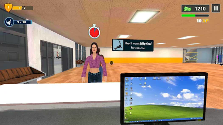 Gym Simulator: Workout Games screenshot