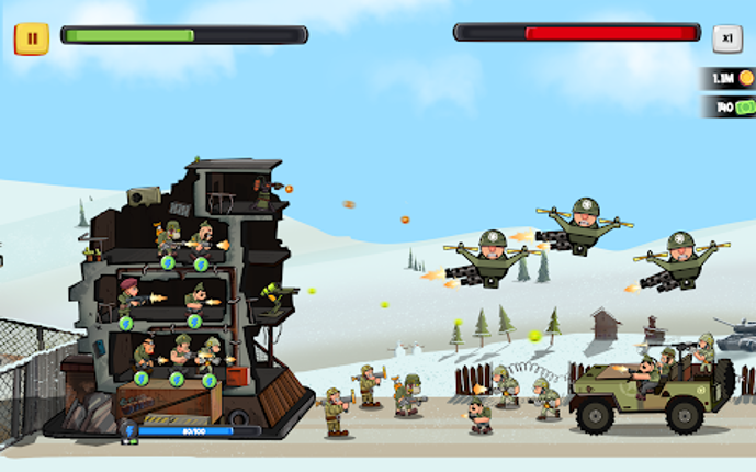 World War Army Defense: TD WW2 screenshot