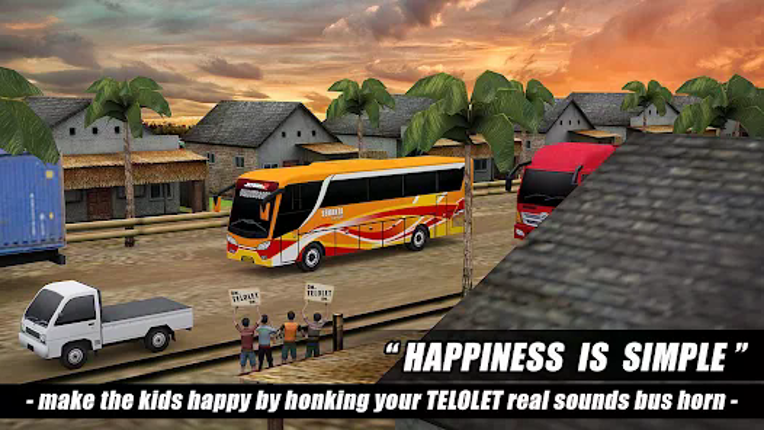 Telolet Bus Driving 3D screenshot