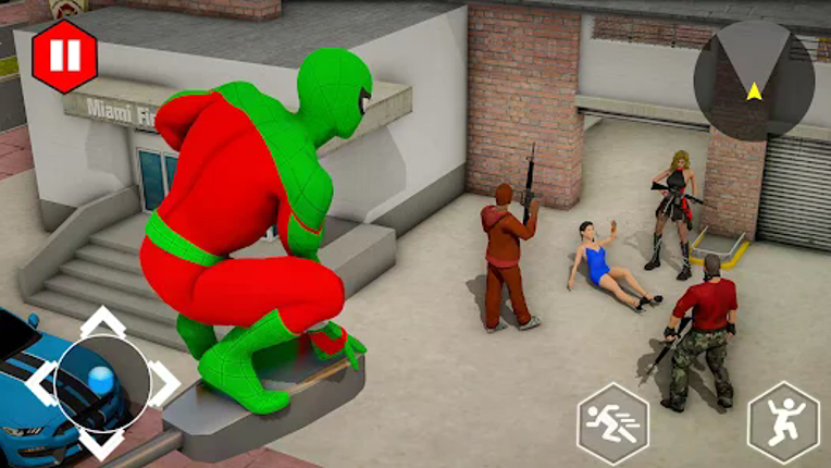 Superhero Spider Games Offline screenshot