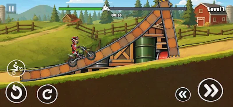 Hill Climb Bike Stunts screenshot