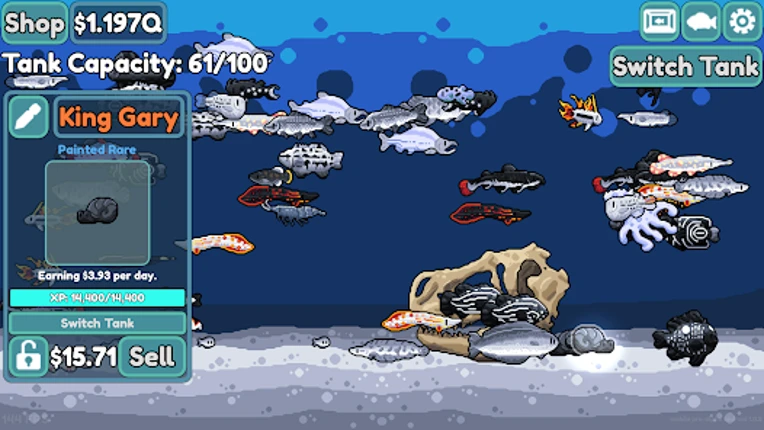 Chillquarium screenshot