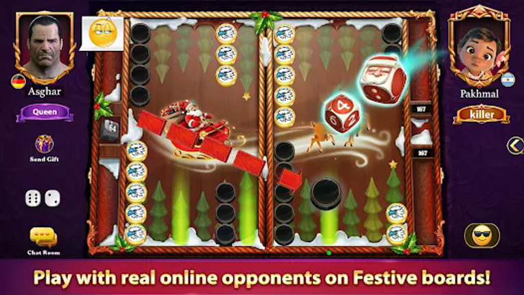 Cafe Backgammon: Board Game screenshot