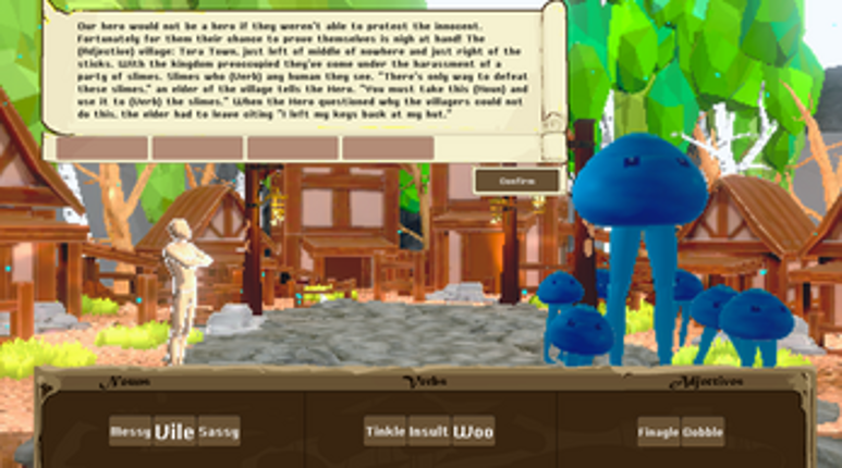 Choose Their Adventure Game: Narrator's Revenge screenshot