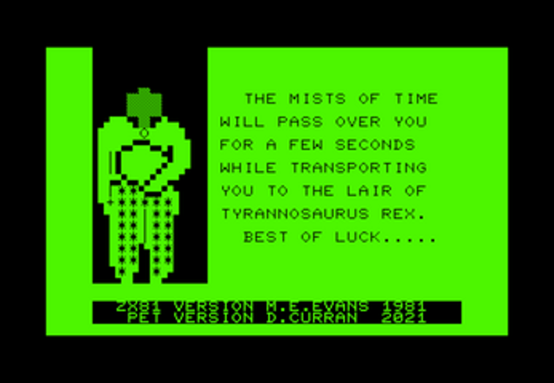 3D Monster Maze (Commodore PET) screenshot