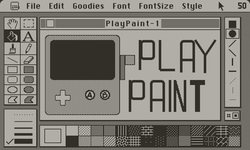Games like PlayPaint - A Drawing App for Playdate