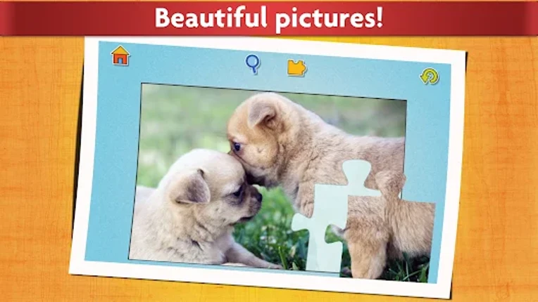 Puzzle Games Dogs Jigsaw Image