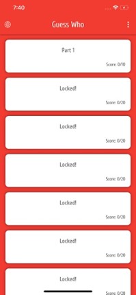 Guess Who Trivia - Celebrities screenshot