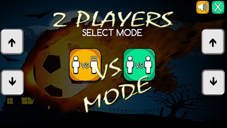 Halloween table soccer screenshot