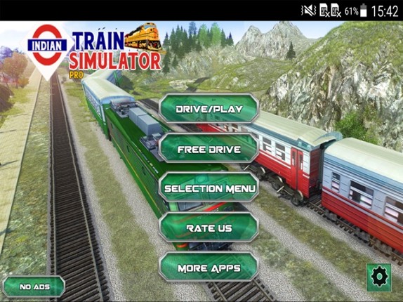 Indian Train Racing Simulator screenshot