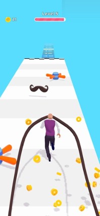 Mustache Run screenshot