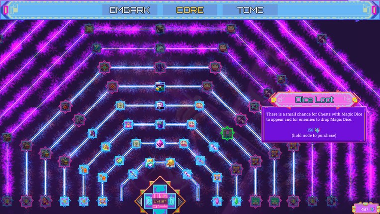 Neon Spellstorm screenshot