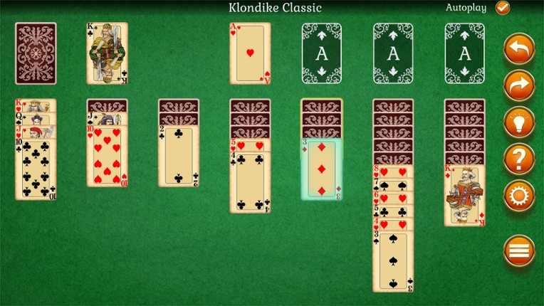 Perfect Klondike Solitaire screenshot