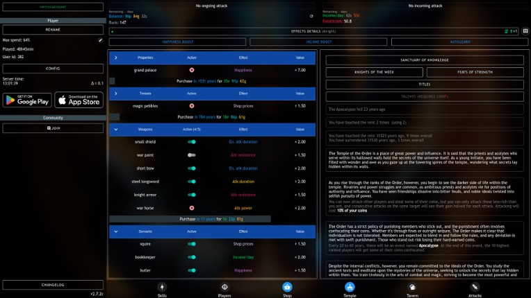 Progress Knight: Multiplayer screenshot