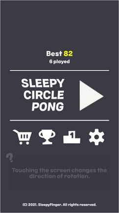 Sleepy Circle Pong Image